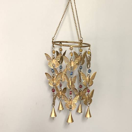 Butterfly Ring Hanging Bells